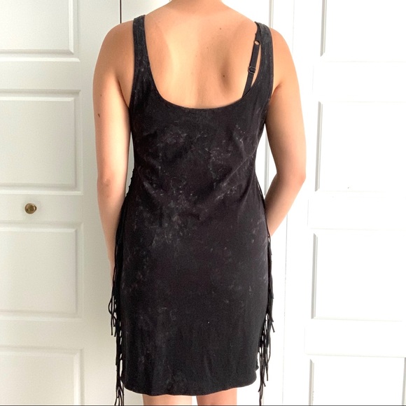 Charcoal fringe dress - Picture 5 of 9